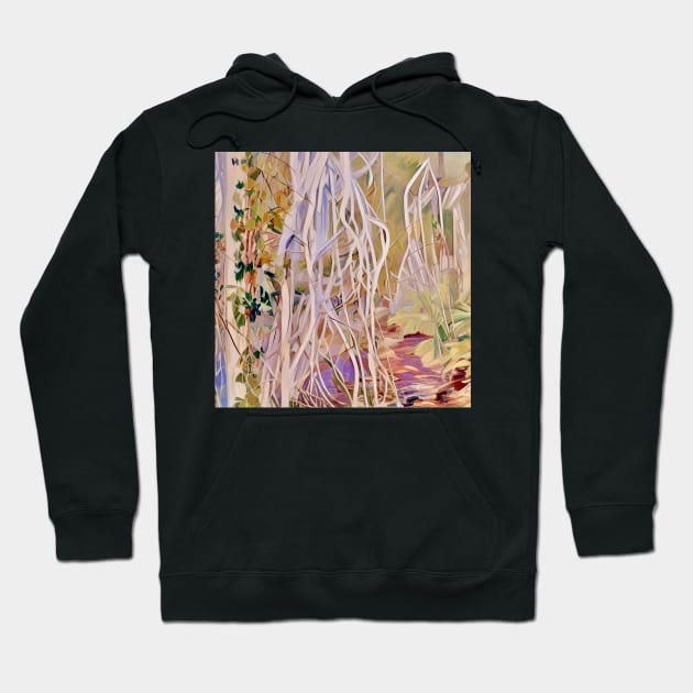 Path into Fantasy Forest Hoodie by DANAROPER